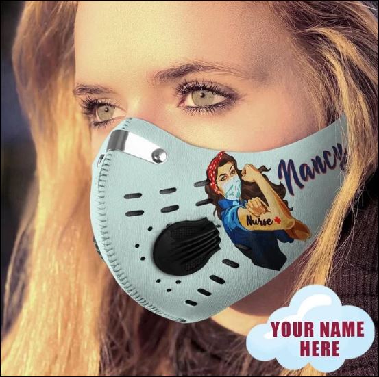 Strong nurse nancy activated carbon Pm 2.5 Fm face mask