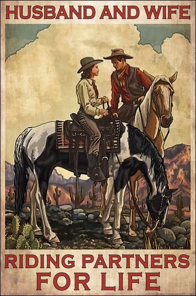 Father and son best riding partners for life poster