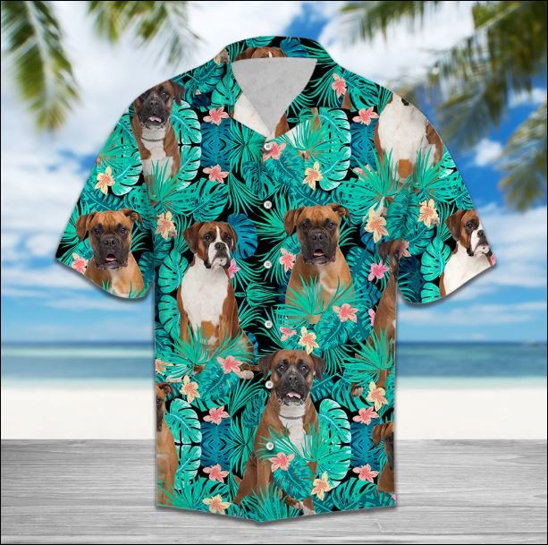 Boxer Tropical hawaiian shirt