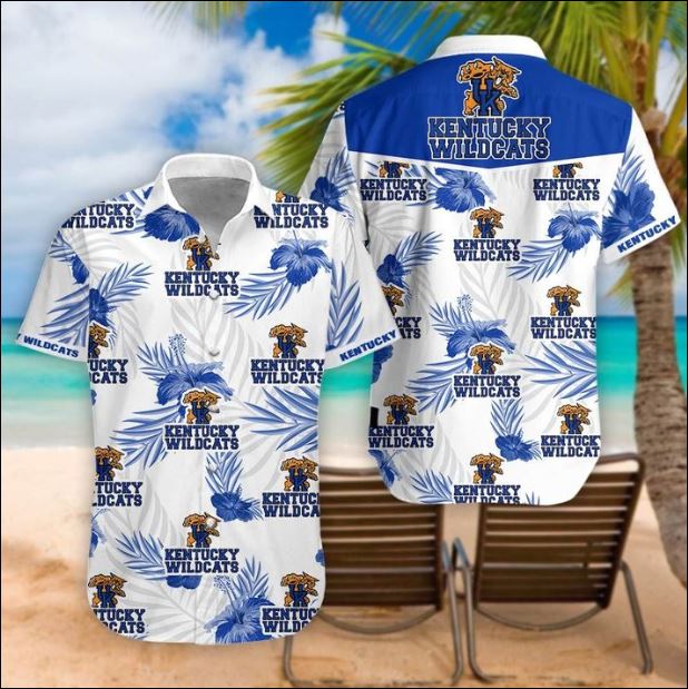 Kentucky wildcats tropical hawaiian shirt