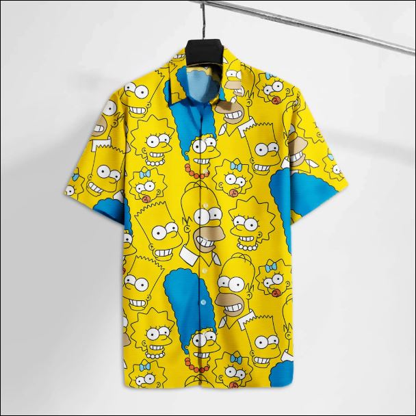 The Simpsons hawaiian shirt