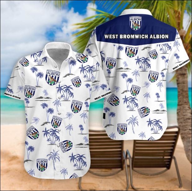 West Bromwich Albion tropical hawaiian shirt