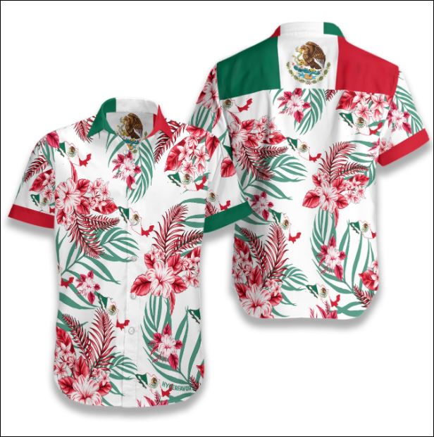 Mexico tropical hawaiian shirt