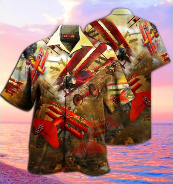 Airplanes war hawaiian shirt