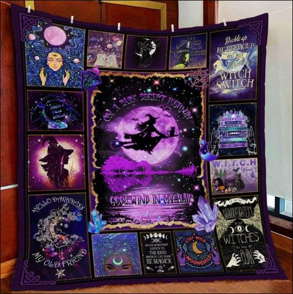 Wicca triple moon 3D quilt