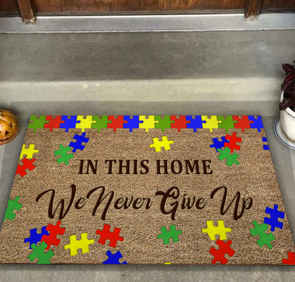 Definitely not a trap door doormat