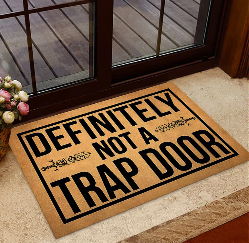 Ring the doorbell and let me sing you the song of people doormat