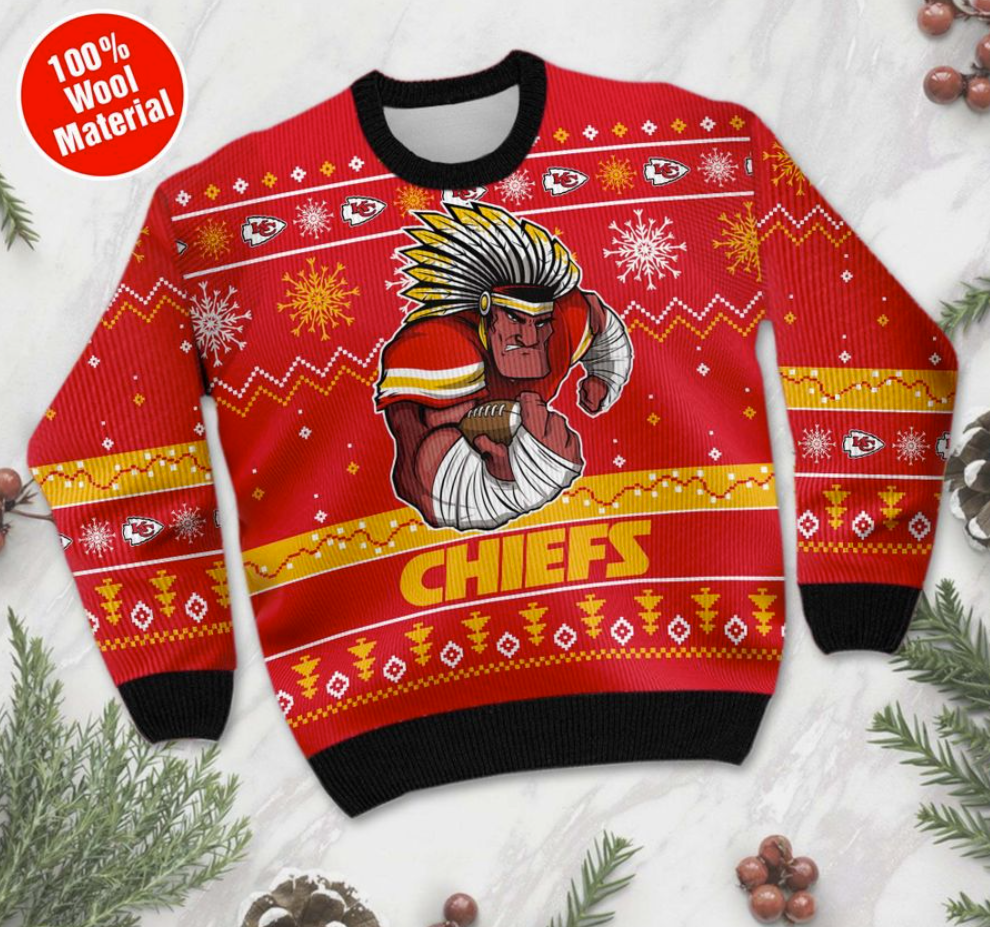 Kansas City Chiefs ugly sweater