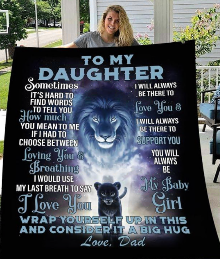 Wolf Mom to my daughter sometimes it’s hard to find words to tell you how much you mean to me quilt