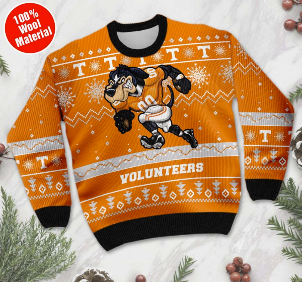 Tennessee Volunteers football ugly sweater