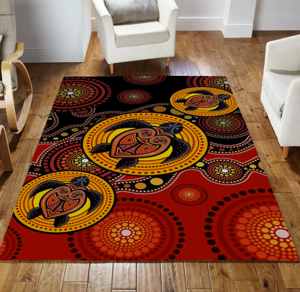 Aboriginal Lizards rug