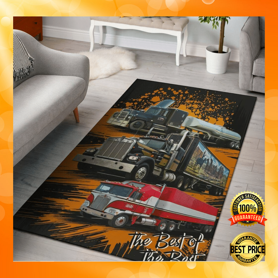 Truck the best of the best rug