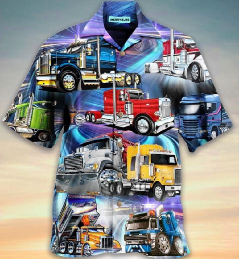 Trucks hawaiian shirt
