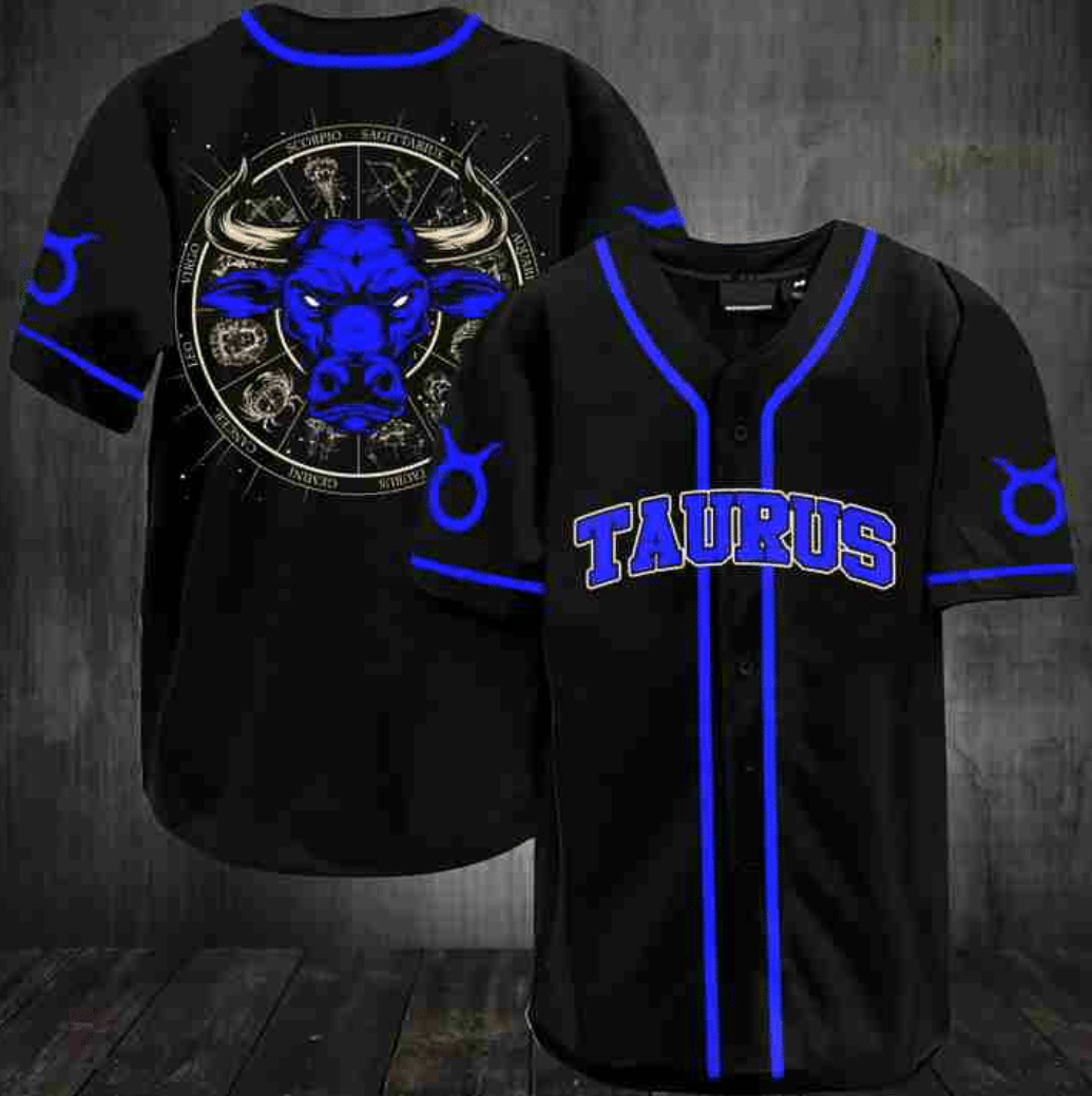 Taurus baseball jersey