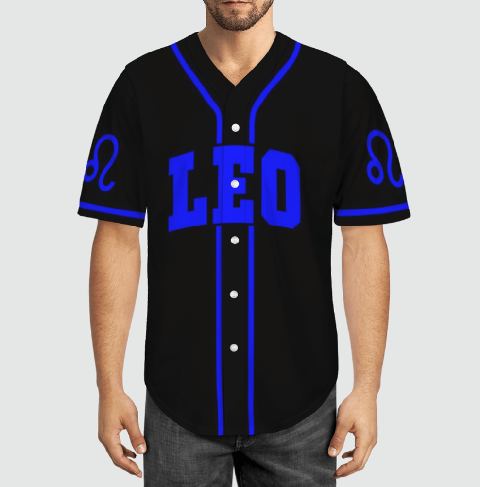 Leo baseball jersey