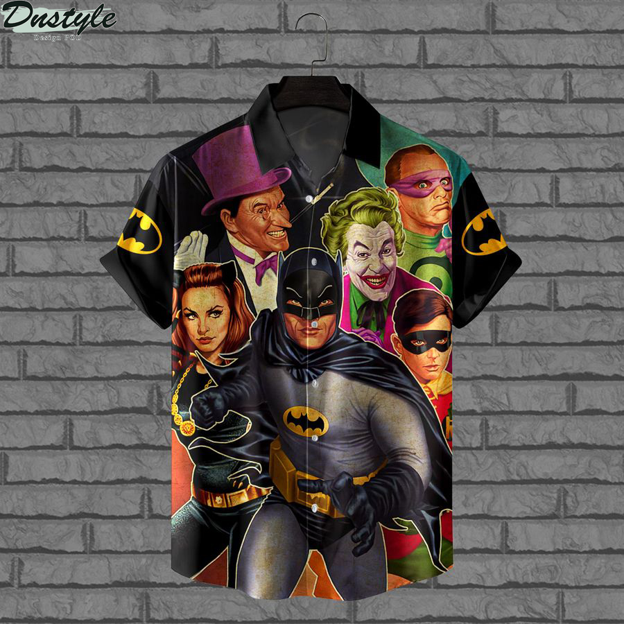 Batman 1966 tv series hawaiian shirt