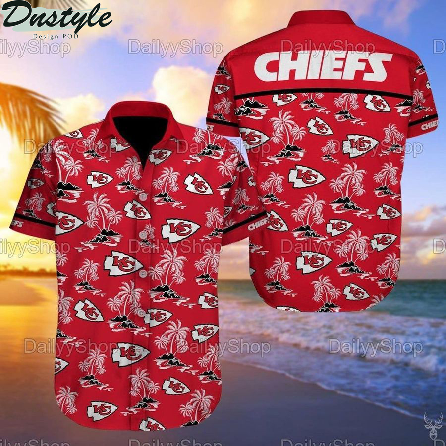 Kansas city chiefs missouri nfl football hawaiian shirt