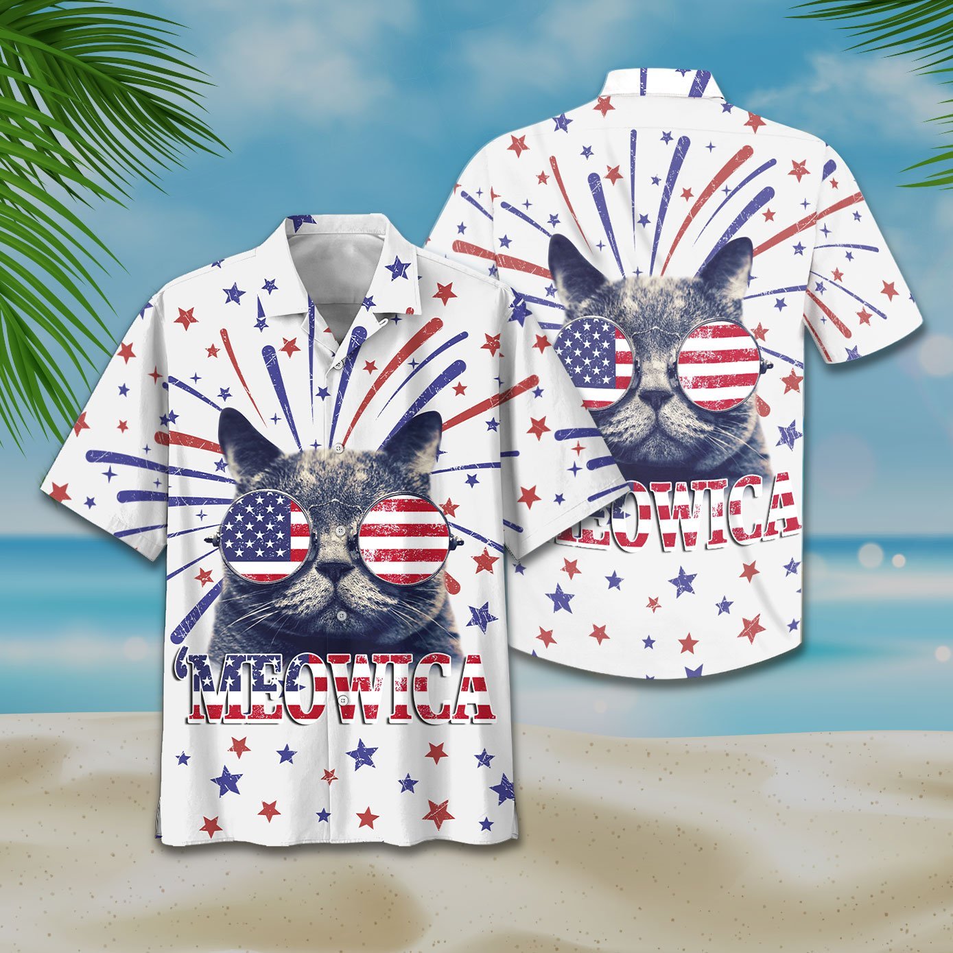 French Bulldog On Skateboard Hawaiian Shirt