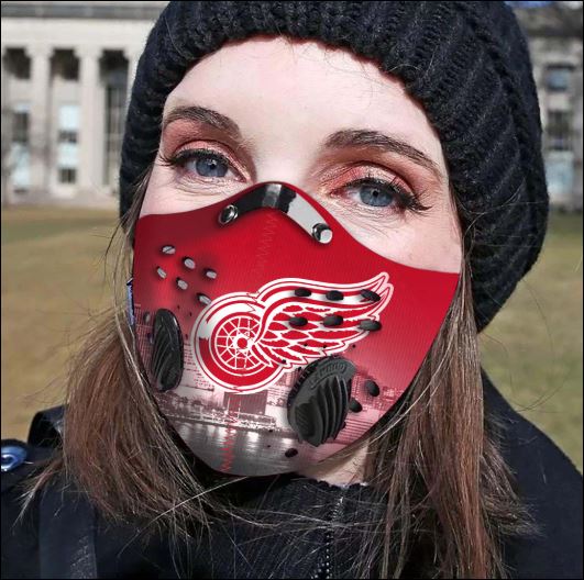 Chicago Blackhawks filter activated carbon face mask