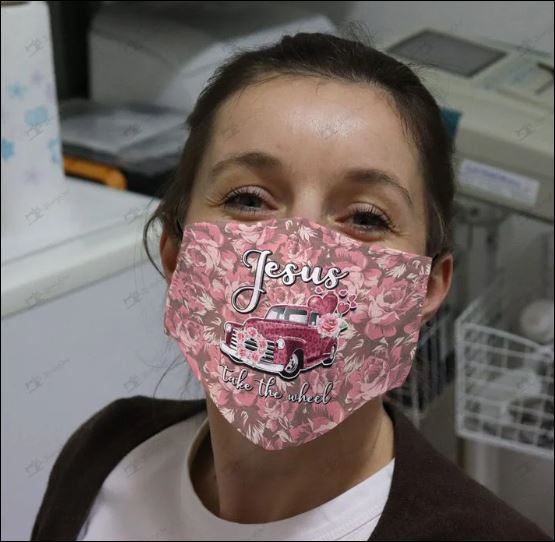 Jesus come follow me filter activated carbon Pm 2.5 Fm face mask