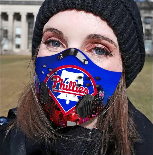 New York Mets filter activated carbon face mask