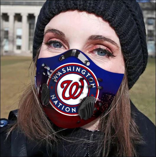 Texas Rangers filter activated carbon face mask