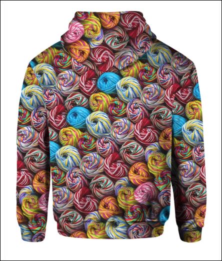 Knit 3D hoodie, shirt