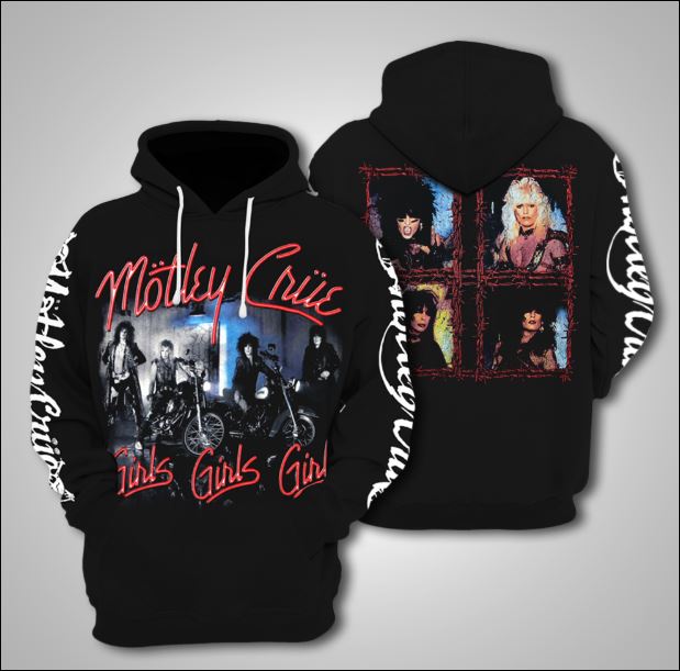 Mötley Crüe 3D hoodie