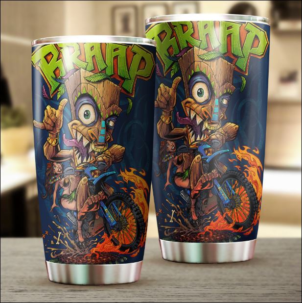 Tiki Man Ice Cream tumbler