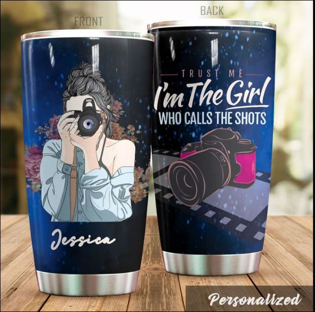 Personalized Native American girl tumbler