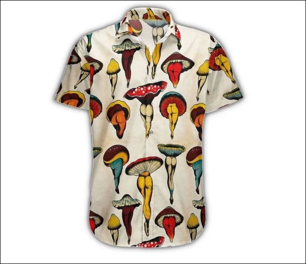 Mushroom body hawaiian shirt