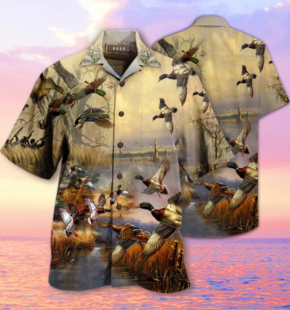 Mallards vintage hawaiian shirt