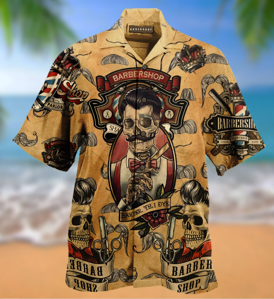 Barbershop hawaiian shirt