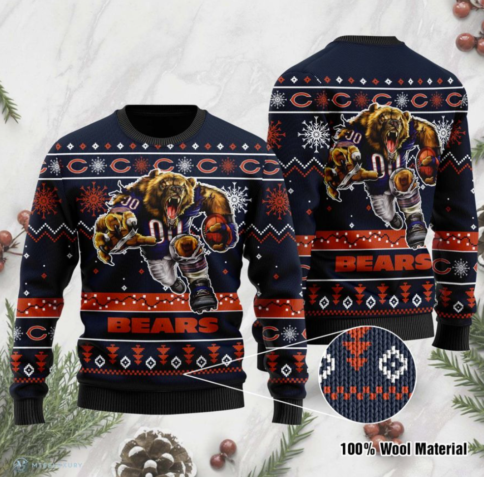 Chicago Bears ugly sweater