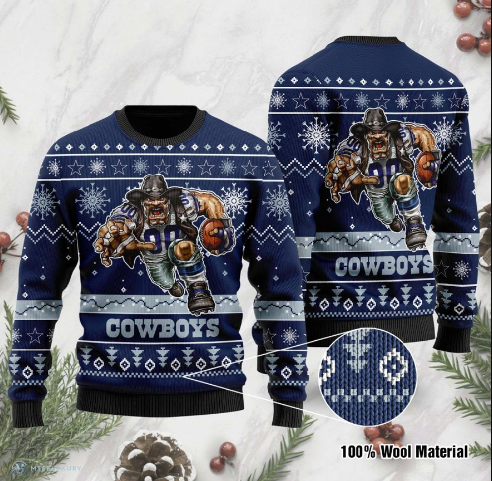 Dallas Cowboys ugly sweater
