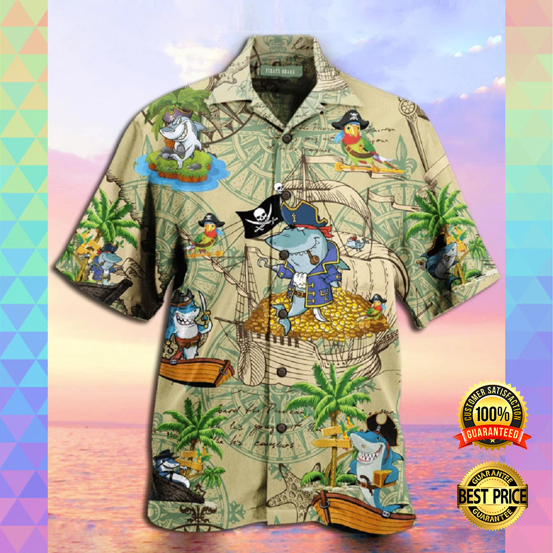 Poseidon hawaiian shirt