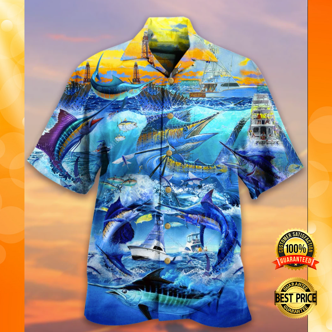 Lighthouse hawaiian shirt