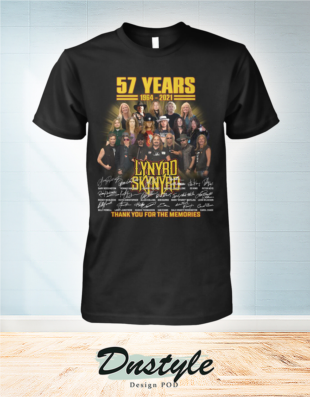 63 years The O’Jays signature thank you for the memories shirt