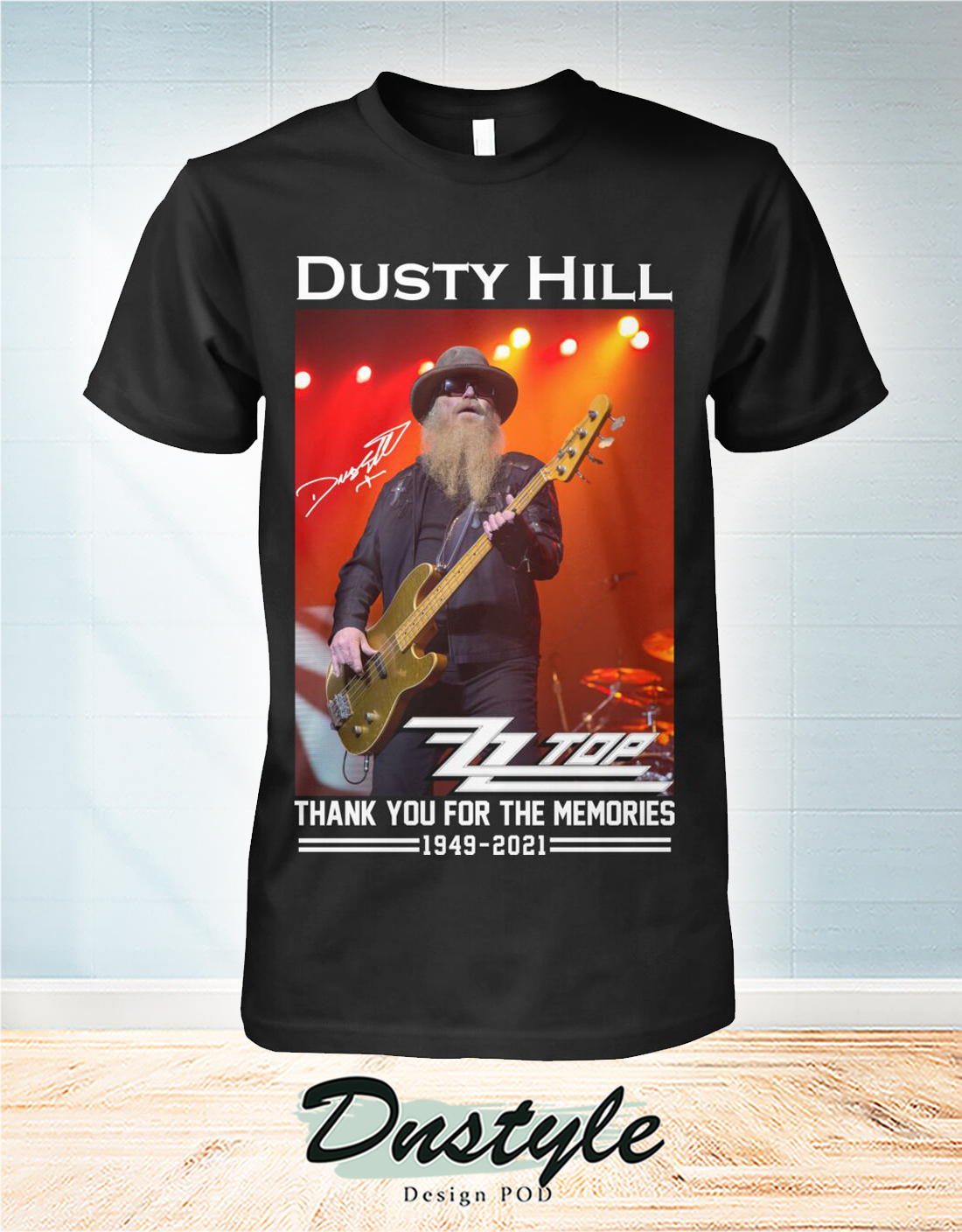 ZZ Top 52 years thank you for the memories shirt